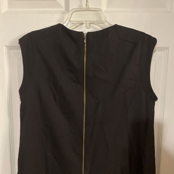 Pendleton Dress Women’s Size 6 NWT Virgin Wool Sleeveless Sheath Midi Pockets - Picture 7 of 12